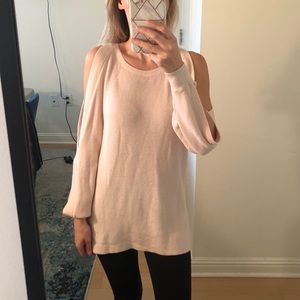 Club Monaco Cold Shoulder Sweater